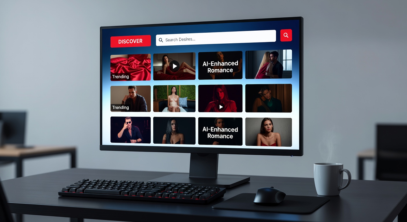 Content discoverability algorithms adult