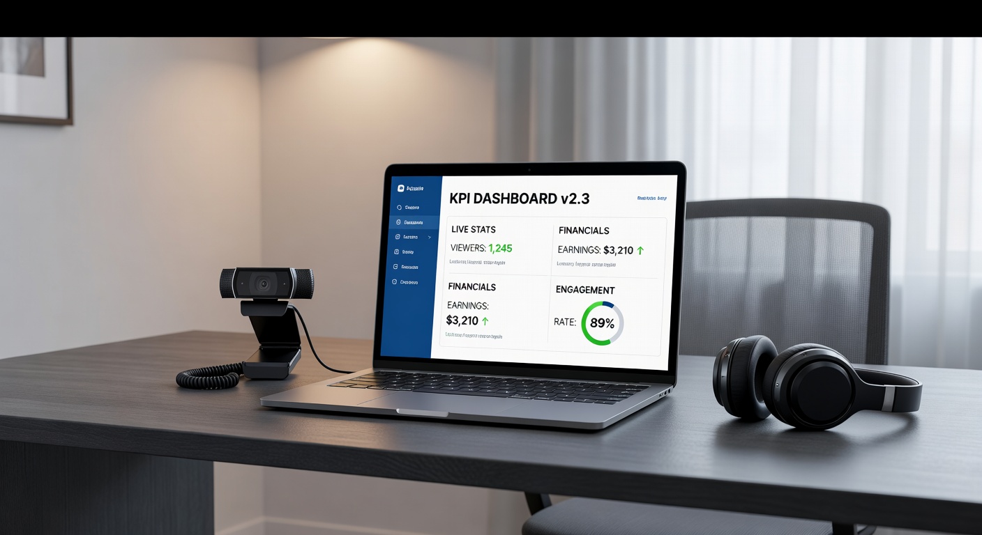 Webcam model performance KPIs